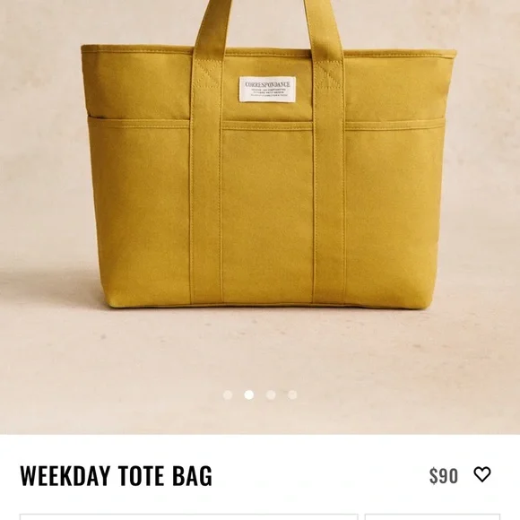 Sézane Weekend Tote Bag - Picture 2 of 7